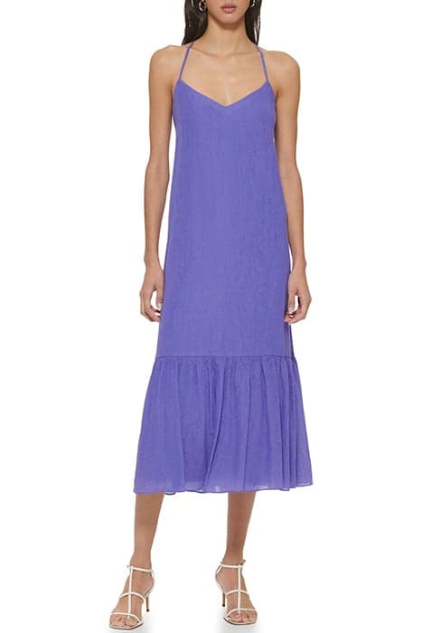 S/L CRINKLE RYN DRES VERY PERI by DKNY