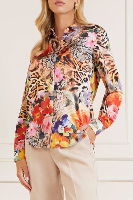 THE ICON BLOUSE PRIN WILD FLOWER FALL PRI by Marciano by Guess