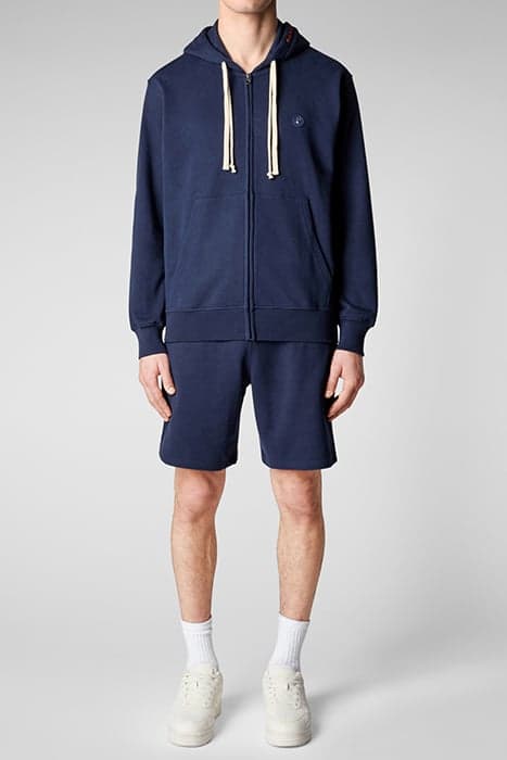 ADONIAS HOODY ZIP   NAVY BLUE by Save The Duck