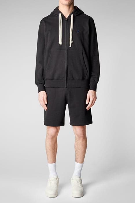 ADONIAS HOODY ZIP   BLACK by Save The Duck