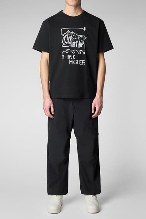 PATO  T-SHIRT  BLACK by Save The Duck