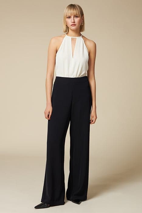 TWO-TONE JUMPSUIT BLACK by Oltre