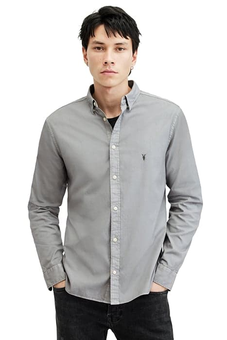 HAWTHORNE LS SHIRT ASH GREY by AllSaints