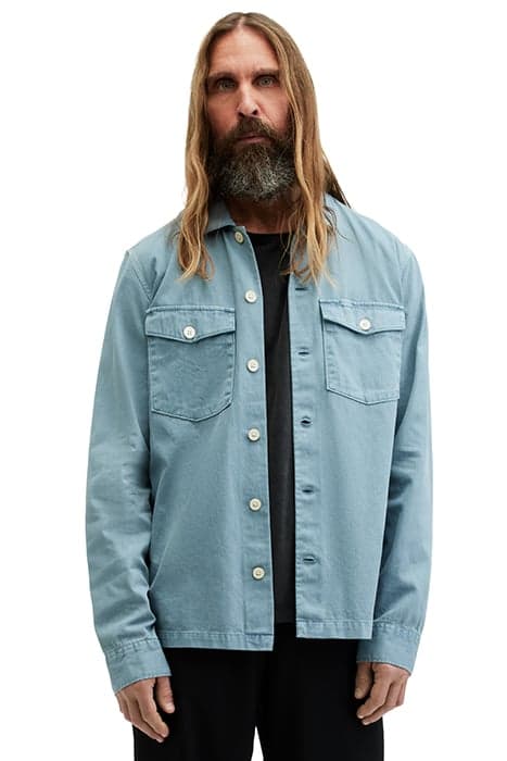 SPOTTER LS SHIRT DUSTY BLUE by AllSaints