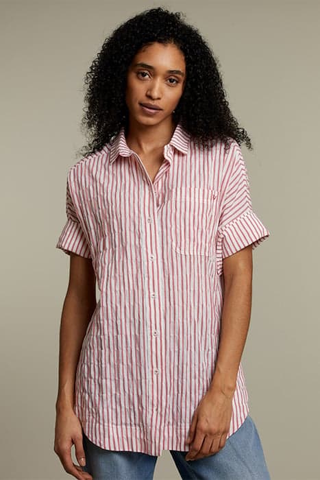 LONG STRIPED COTTON SHIRT by River Woods