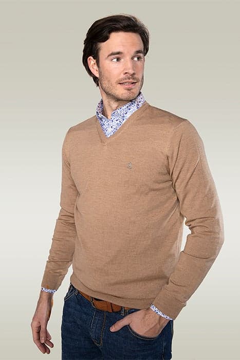 BASIC V-NECK PULLOVER SFINX MIX by River Woods