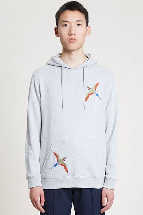 TORI HOODED SWEATSHIRT GREY by Axel Arigato