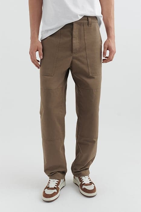 IRON PANTS LIGHT BROWN by Axel Arigato