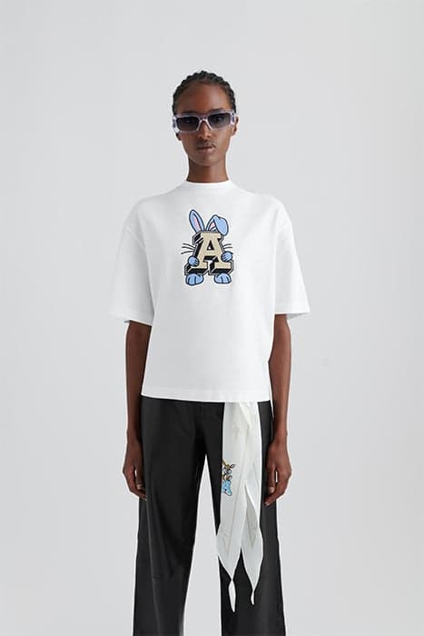 BUNNY BOX FIT T-SHIRT WHITE by Axel Arigato