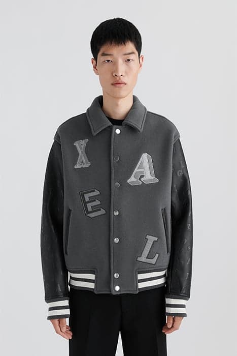 TYPO VARSITY JACKET BLACK by Axel Arigato