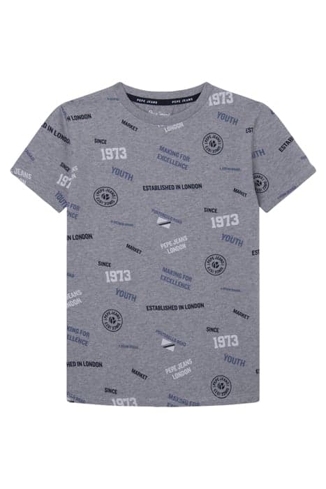 THEO TEE MARL GREY by Pepe Jeans