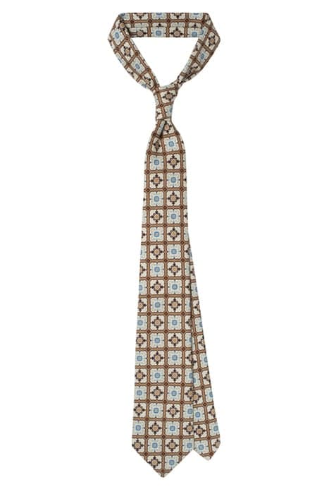 TIE-GRAPHIC-L.BROWN BROWN by Suitsupply