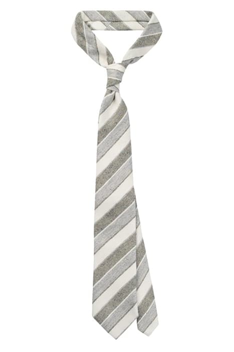 GREEN STRIPES TIE GREEN by Suitsupply