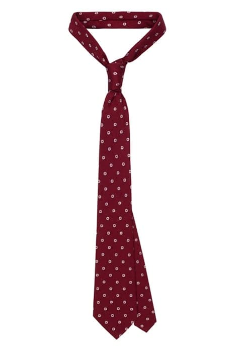 RED FLOWERS TIE RED by Suitsupply