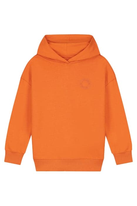 COLLEGE N HOODIE DULL ORANGE by NIK & NIK