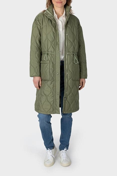 COAT LIGHT GREEN OLIVE by Sandwich