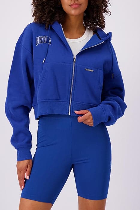 ARCH ZIPPED HOODY BLUE by Black Bananas