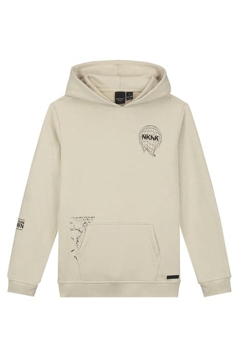 UNKNOWN HOODIE GRAVEL BEIGE by NIK & NIK