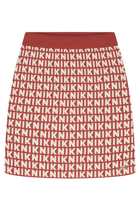 PAYTON SKIRT TERRACOTTA RED by NIK & NIK