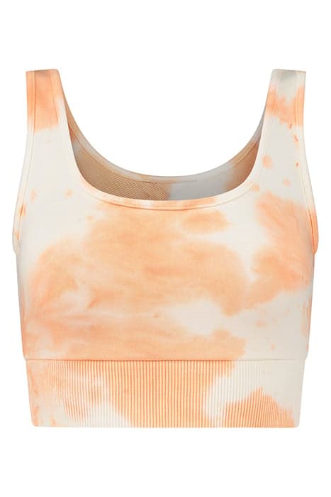 RIVER DYE TOP PAPRIKA/STAR WHITE by NIKKIE