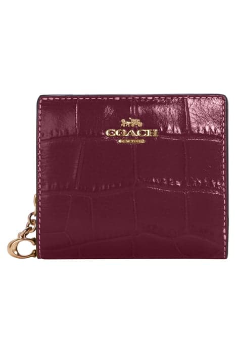 SNAP WALLET DARK BERRY by Coach