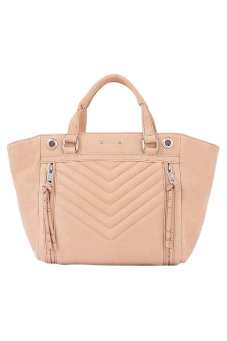 1440 MEDIUM PASTEL TOTE BAG IN NUDE RED by IKKS