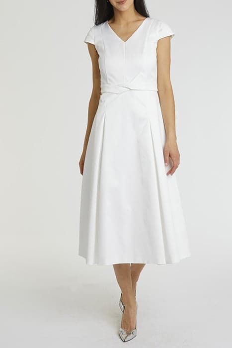 DRESS SATIN DUCHESSE OFF WHITE by Paule Ka