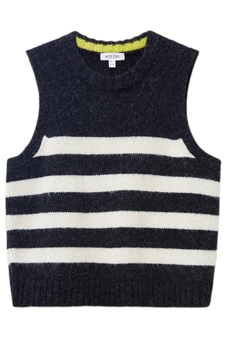 STRIPE TANK BLACK MULTI by White Stuff