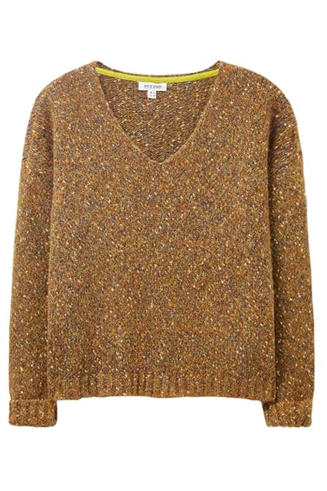 TEXTURE JUMPER BROWN MULTI by White Stuff