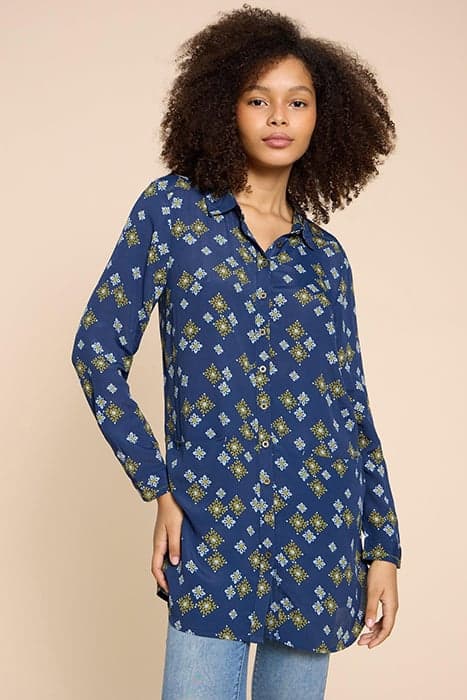 DANIKA TUNIC NAVY MULTI by White Stuff