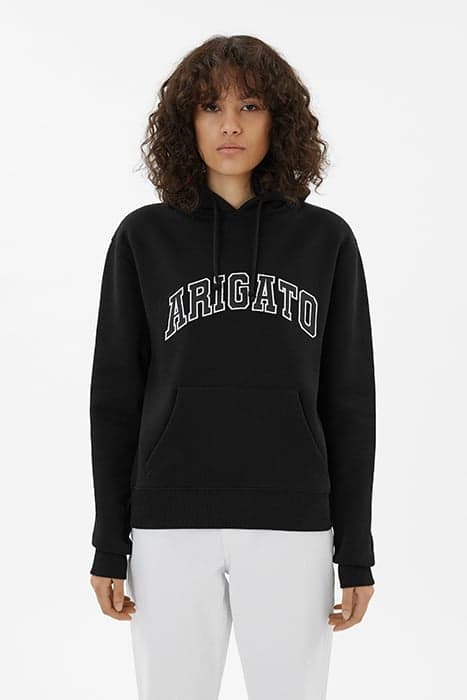 COLLEGE LOGO HOODIE BLACK by Axel Arigato