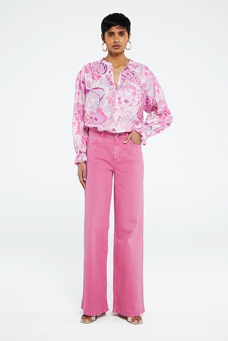 EVA WIDE LEG SLUSH PUPPY PINK by Fabienne Chapot