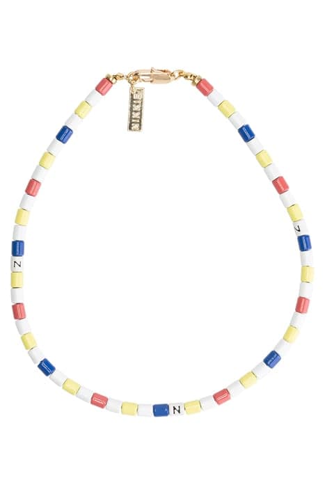 CANDY LOGO NECKLACE BLUE LAGOON by NIKKIE