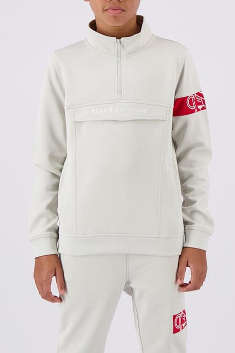 COMMANDER TRACKTOP LIGHT GREY by Black Bananas