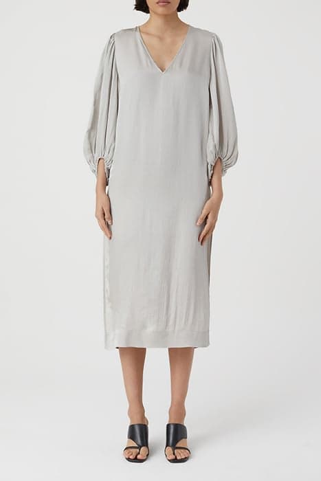 PUFF SLEEVE DRESSES GREY ALABASTER by Closed