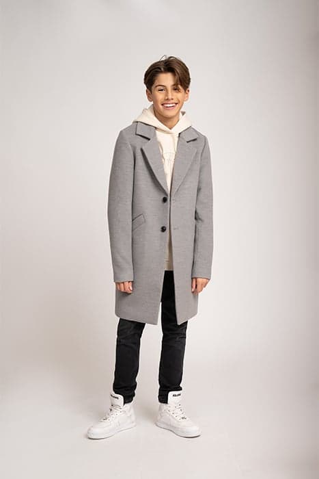 LANCE TOPCOAT GREY MELANGE by NIK & NIK