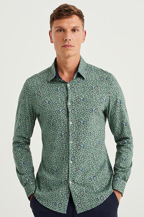 SHIRT GREEN by WE Fashion