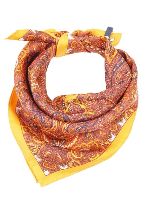 SCARF ORANGE PAISLEY ORANGE by Mucho Gusto