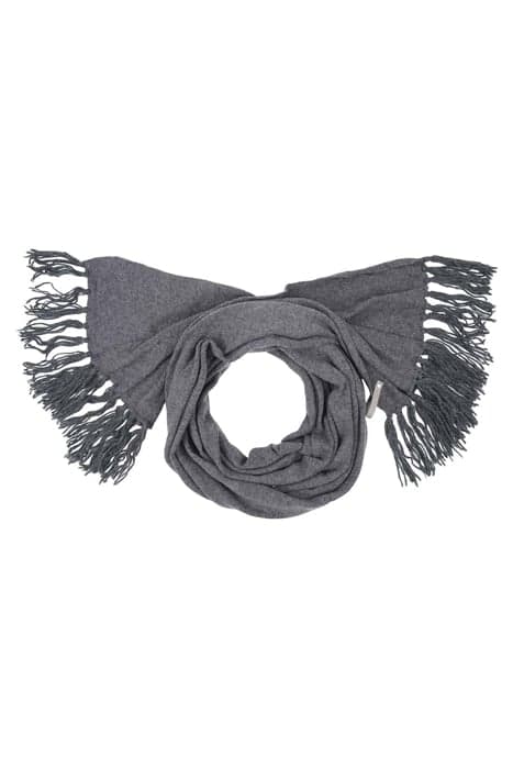 OBLONG SCARF GREY GREY by Mucho Gusto