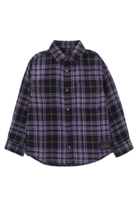 BOYS’ PURPLE CHECK MIX SHIRT by IKKS