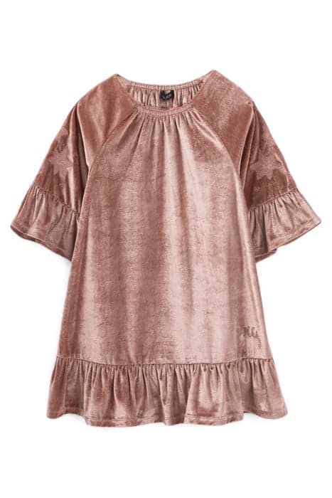 GIRLS’ ROSEWOOD PANNE VELVET DRESS by IKKS