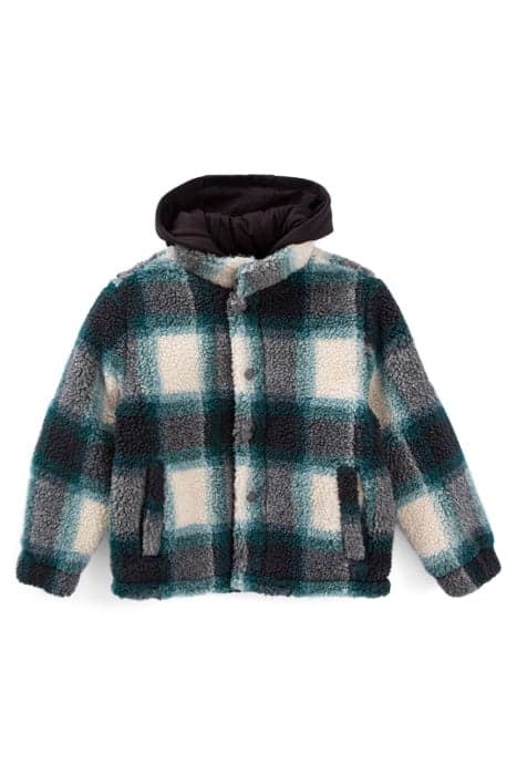 BOYS’ CHECK SHERPA JACKET by IKKS