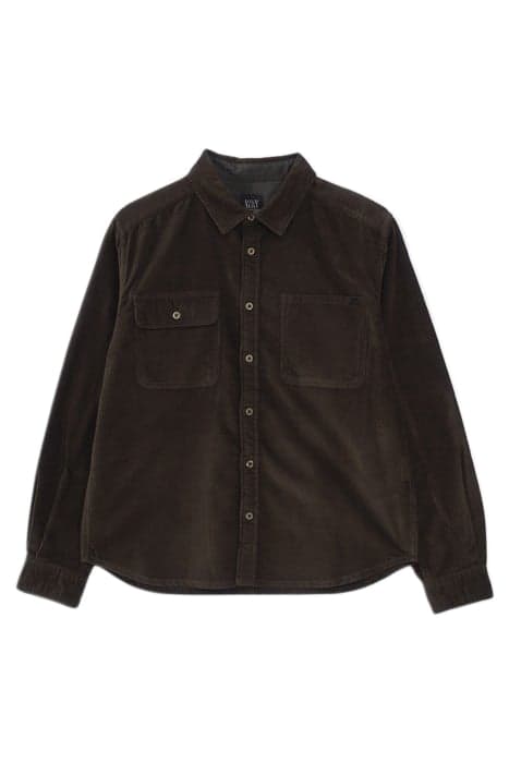 BOYS’ KHAKI NEEDLECORD SHIRT by IKKS