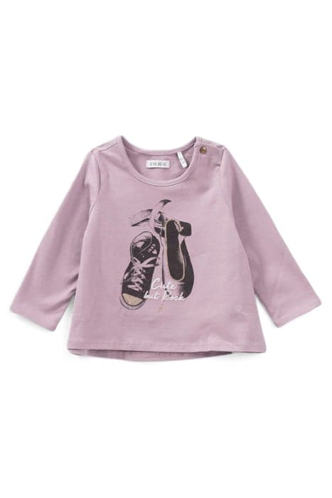 BABY GIRLS’ VIOLET SHOES IMAGE T-SHIRT by IKKS