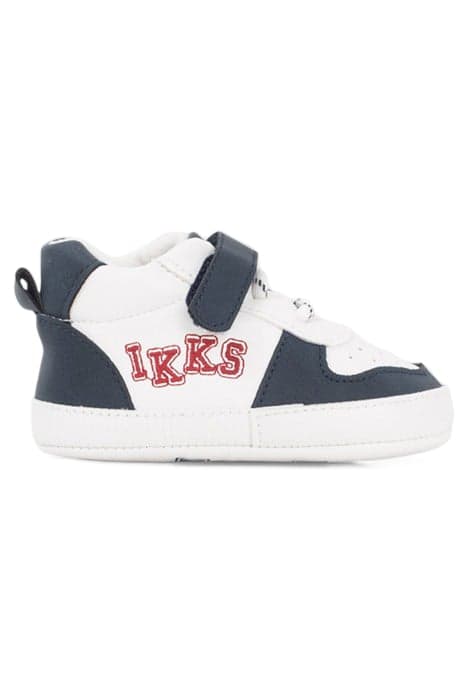 BABY BOYS’ NAVY AND WHITE VELCRO TRAINERS by IKKS