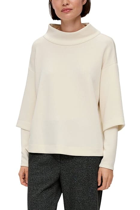 S.OLIVER SWEATSHIRTS WHITE by s. Oliver