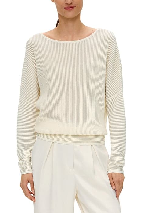 S.OLIVER PULLOVER WHITE by s. Oliver