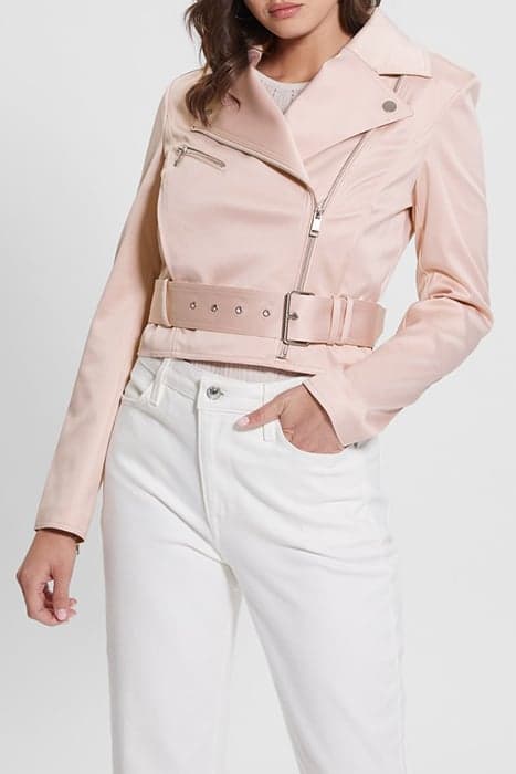 LUNA BELTED CROPPED DOLLY PINK by Marciano by Guess