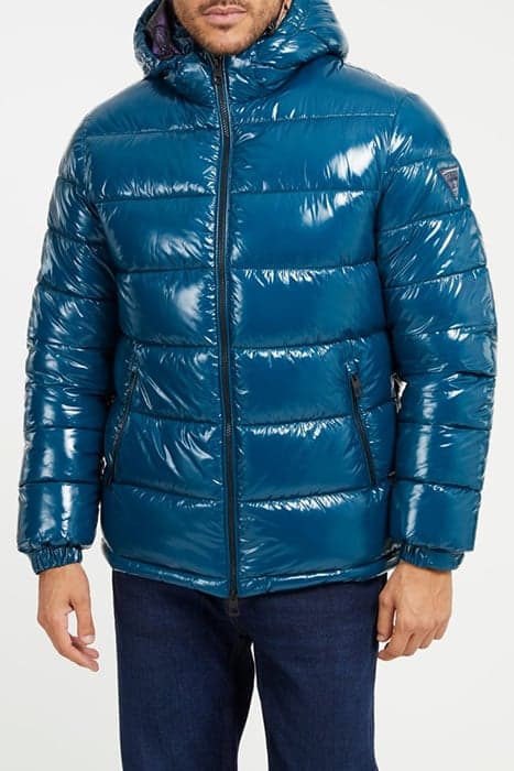 LIQUID PUFFA JACKET BOLD TEAL by Marciano by Guess