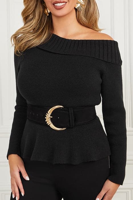 MARISOL SWEATER TOP JET BLACK A996 by Marciano by Guess